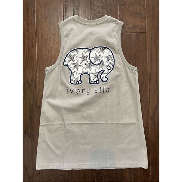 Ivory Ella Tank Top - Picture 1 of 3